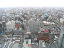 JR札幌タワーからの眺め(JPG-11k)