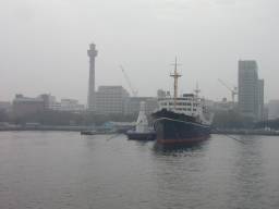 departure of the Yokohama port(JPG-5k)