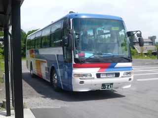 北軽井沢バス停(JPG-29k)