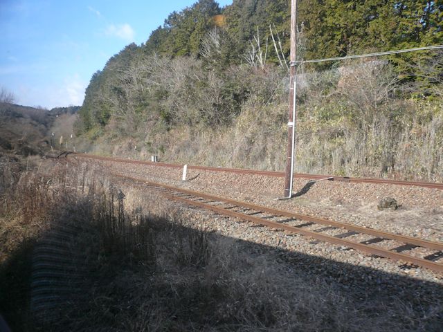 大畑駅の線路(JPG-91k)